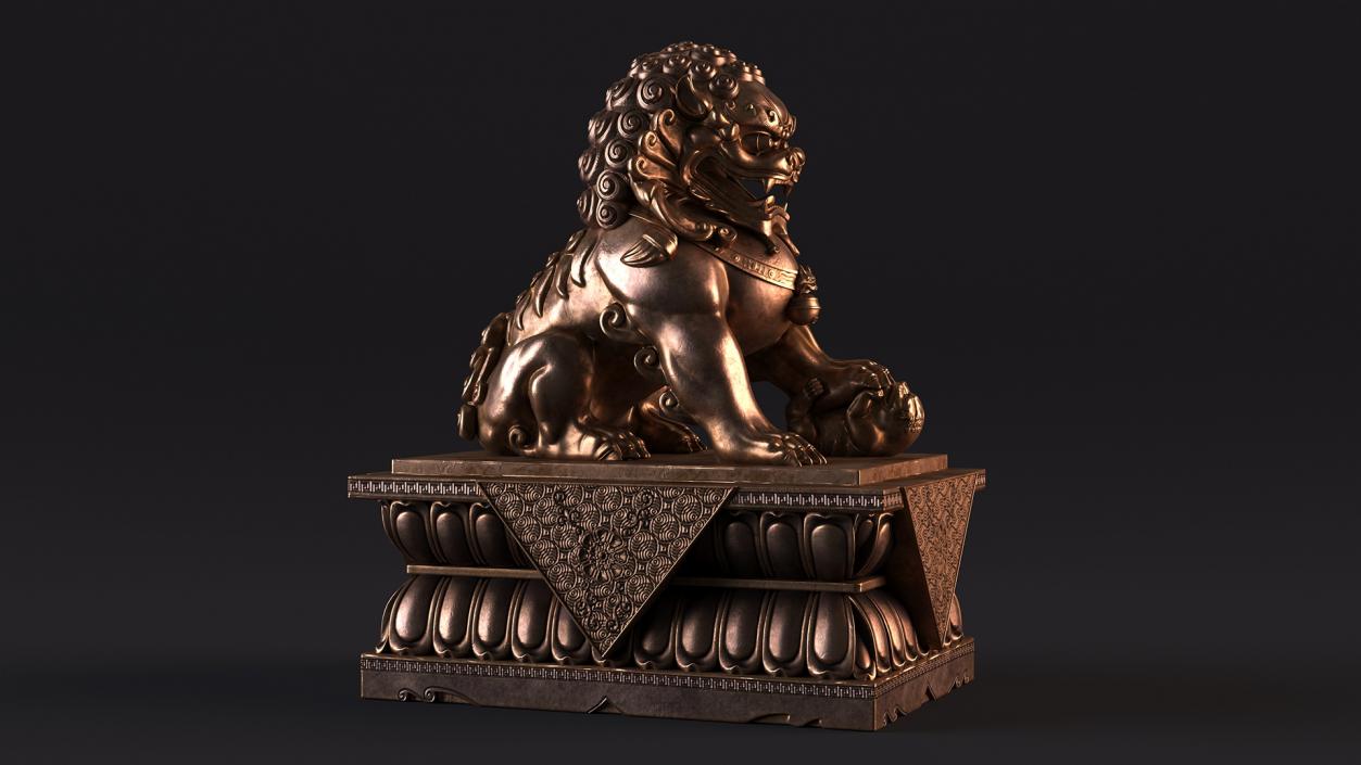 3D Bronze Sculptures Collection 11