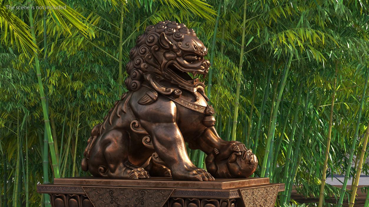 3D Bronze Sculptures Collection 11