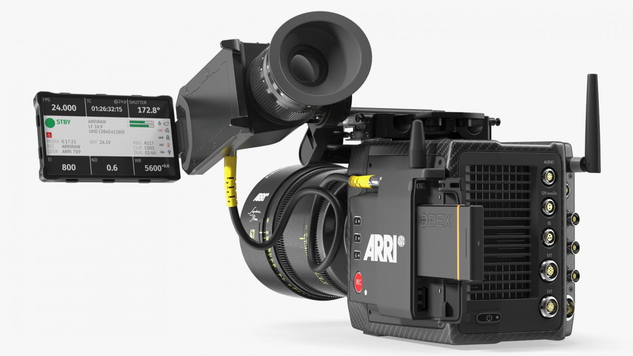 Alexa Mini LF With ViewFinder CD 3D