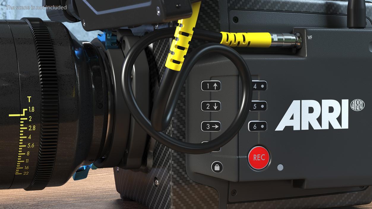 Alexa Mini LF With ViewFinder CD 3D