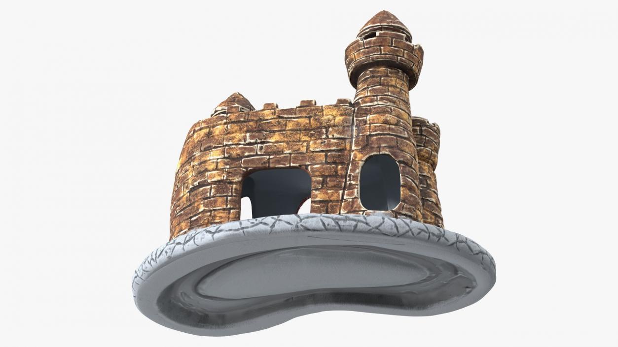 3D Castle Aquarium Decoration