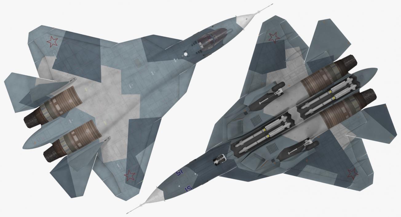 Russian Military Aircrafts Collection 6 3D model