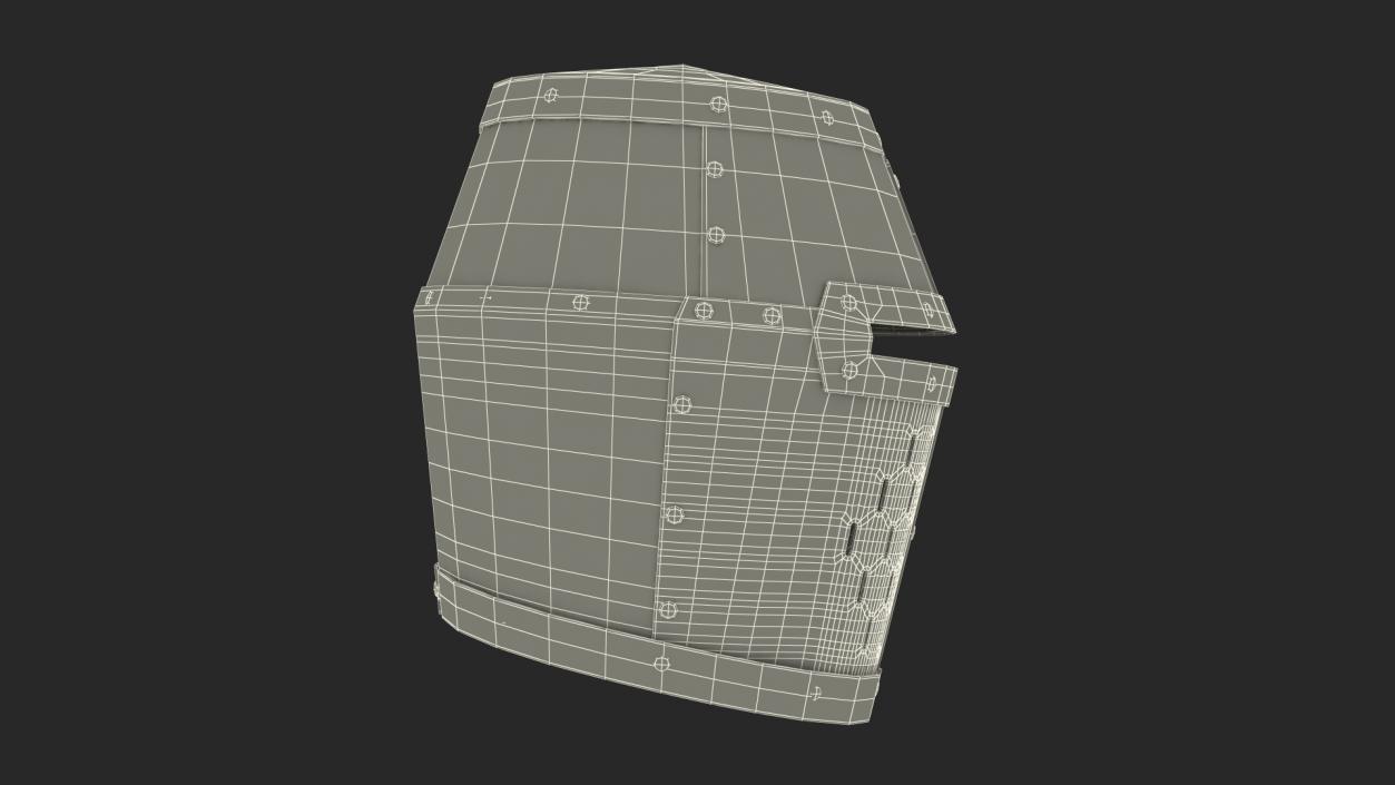 3D model Crusader Helmet