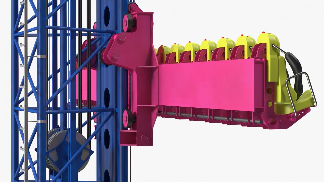 Sky Drop Tower 3D model