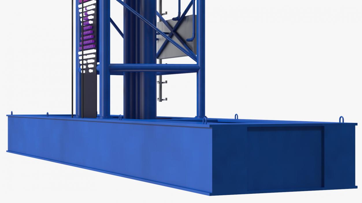 Sky Drop Tower 3D model