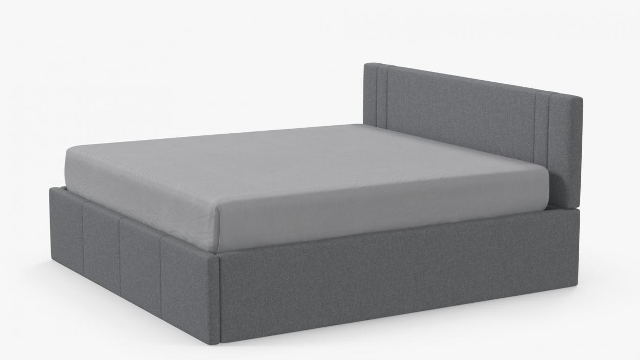 3D Lifting Bed with Storage Function model