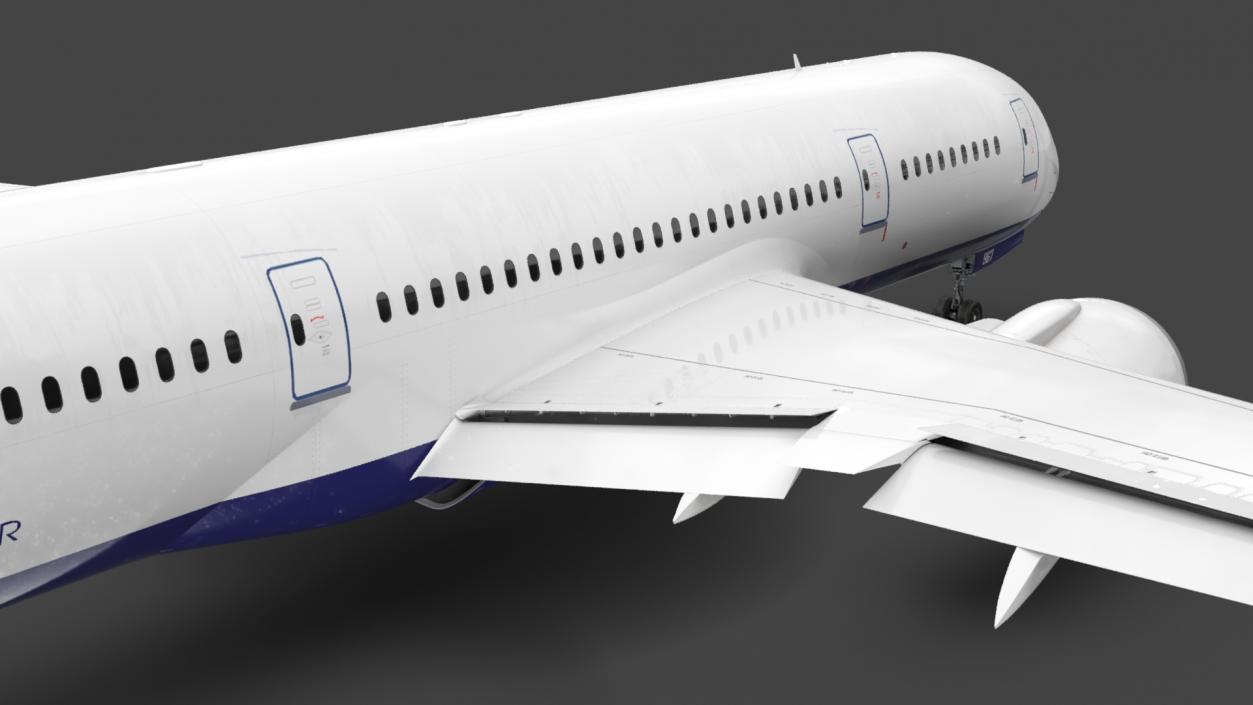 3D Commercial Jet Airliner Boeing 787-8 Rigged model