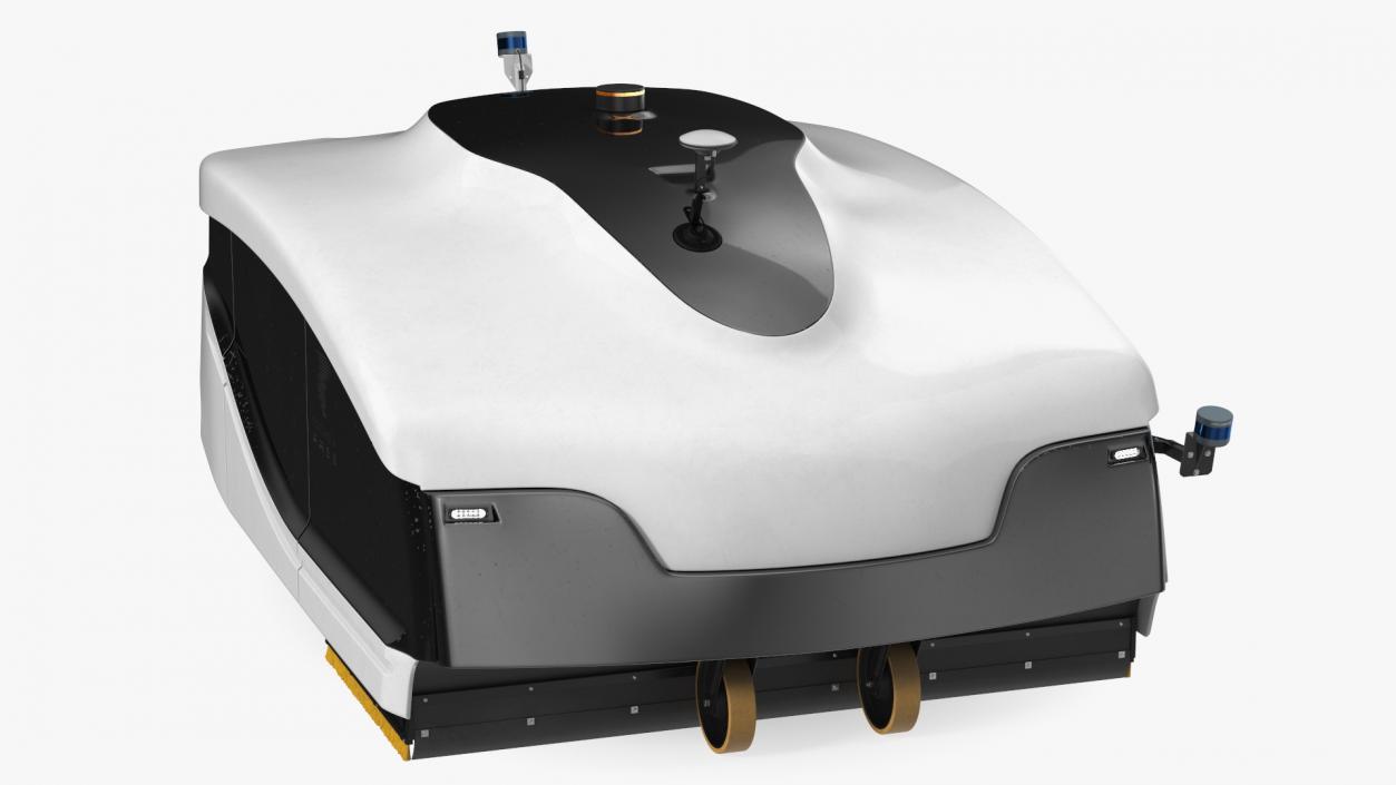 3D model Autonomous Electric Sweeper Trombia Free