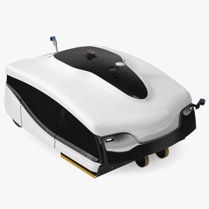 3D model Autonomous Electric Sweeper Trombia Free