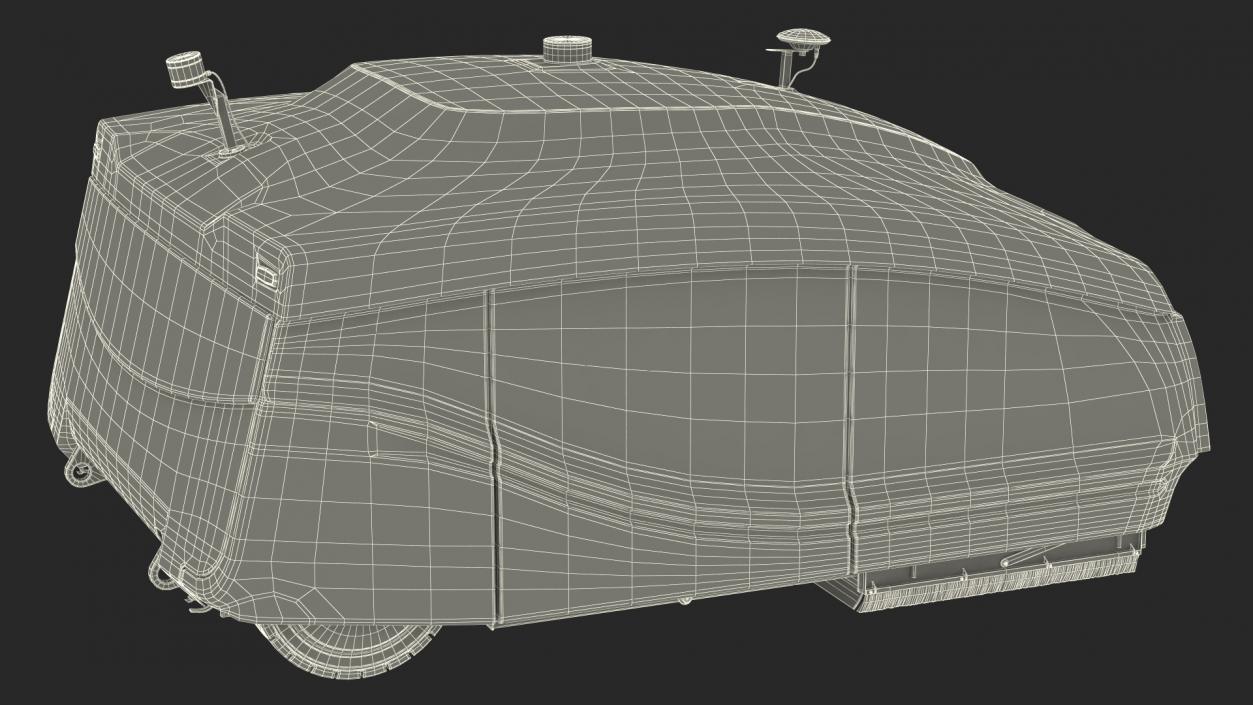 3D model Autonomous Electric Sweeper Trombia Free