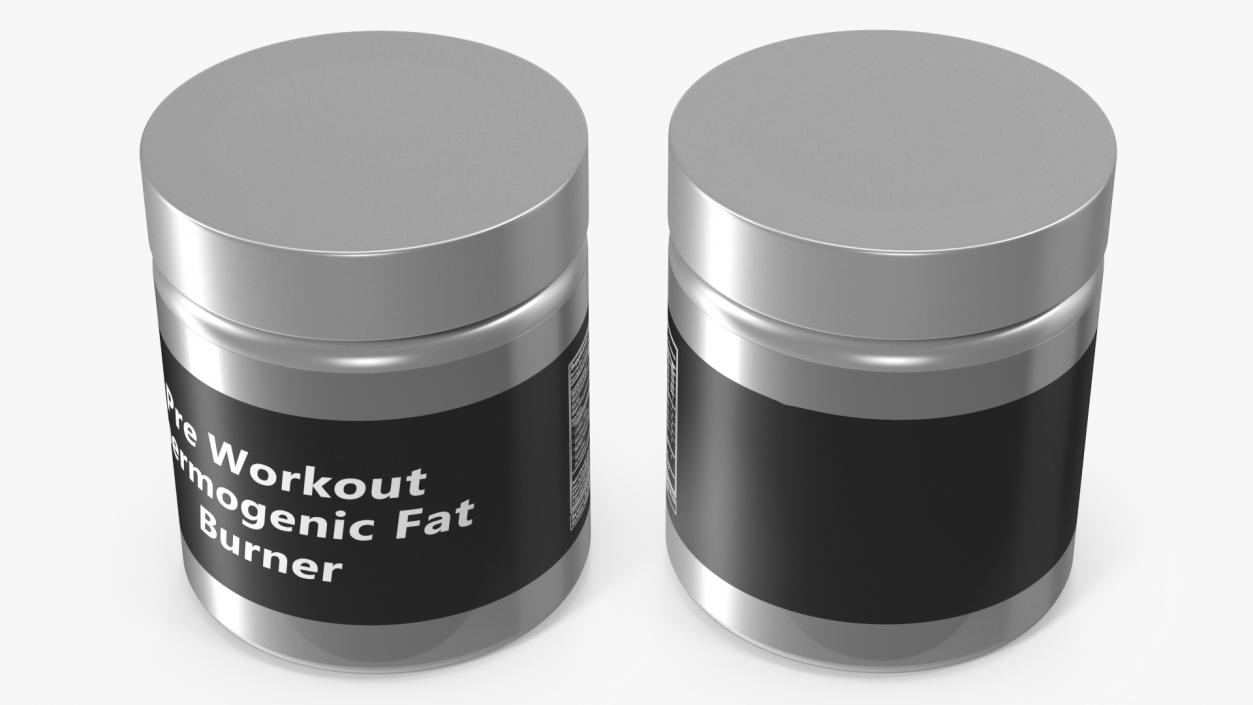 Pre Workout Thermogenic Fat Burner 3D model