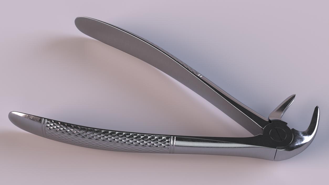 3D model Dental Extraction Forceps