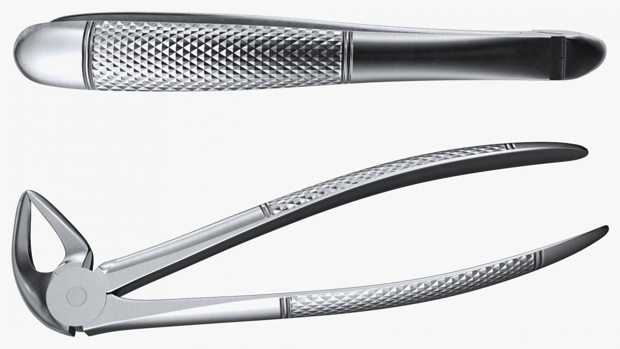 3D model Dental Extraction Forceps