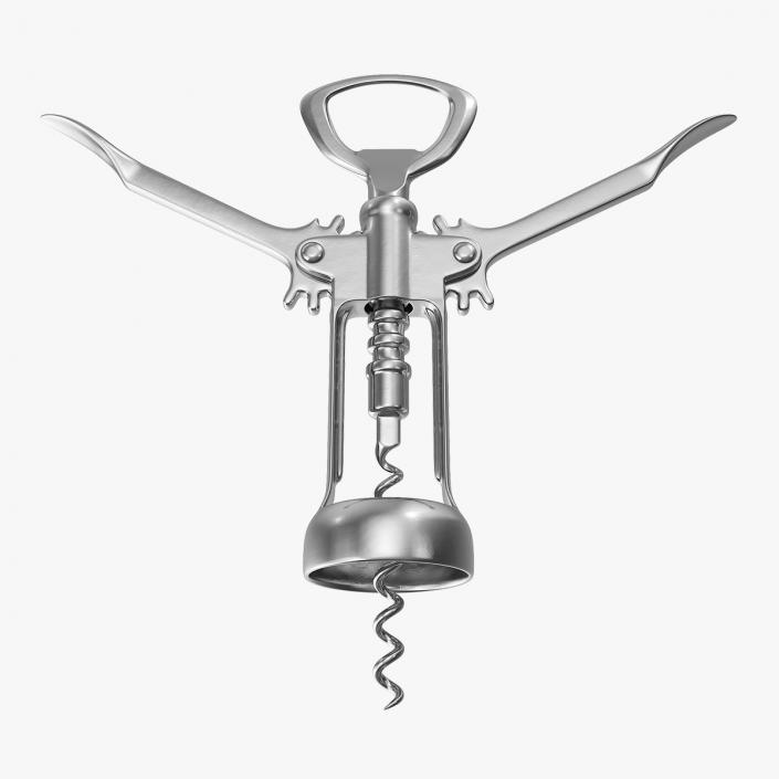 3D Wing Corkscrew Wine Opener