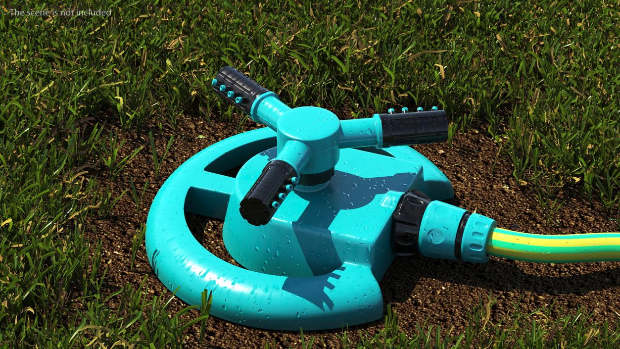 3D Garden Lawn Sprinkler