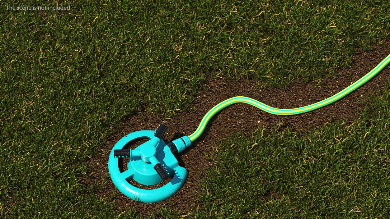 3D Garden Lawn Sprinkler