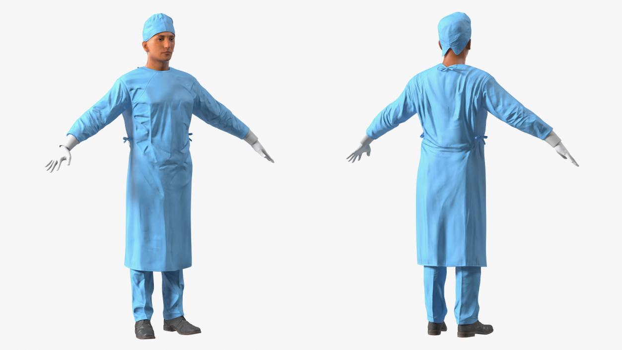 Male Surgeon 2 3D model