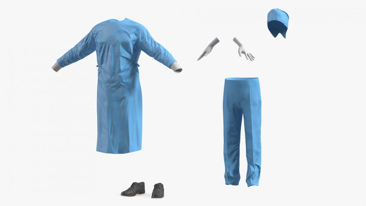 Male Surgeon 2 3D model