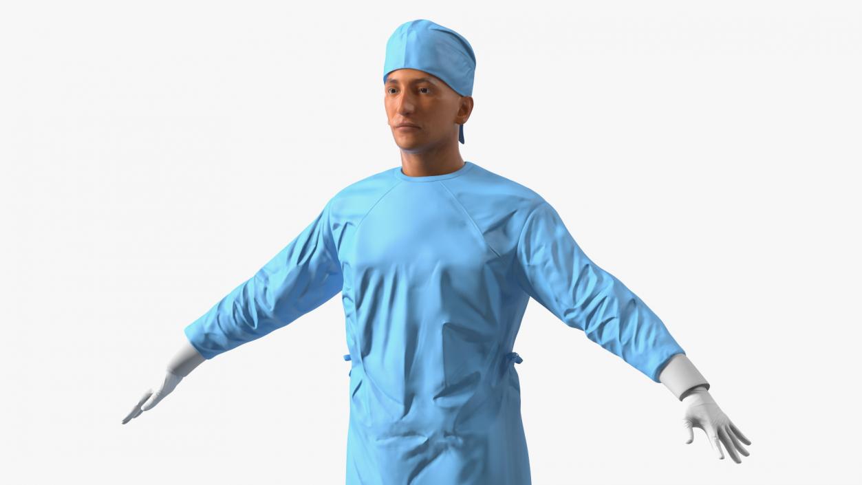 Male Surgeon 2 3D model