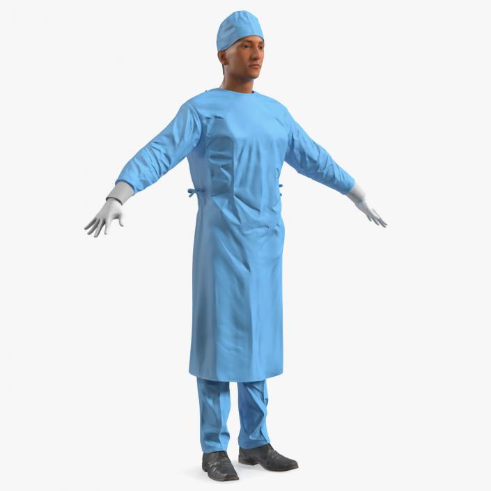 Male Surgeon 2 3D model