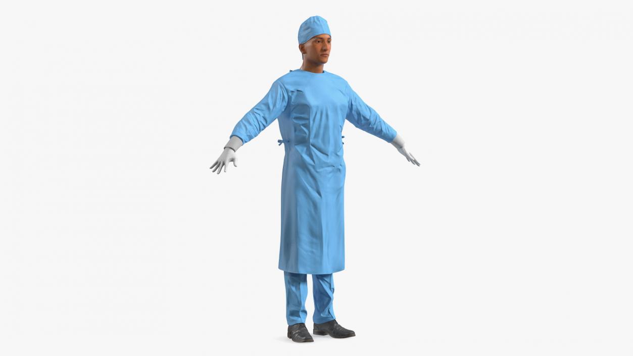 Male Surgeon 2 3D model