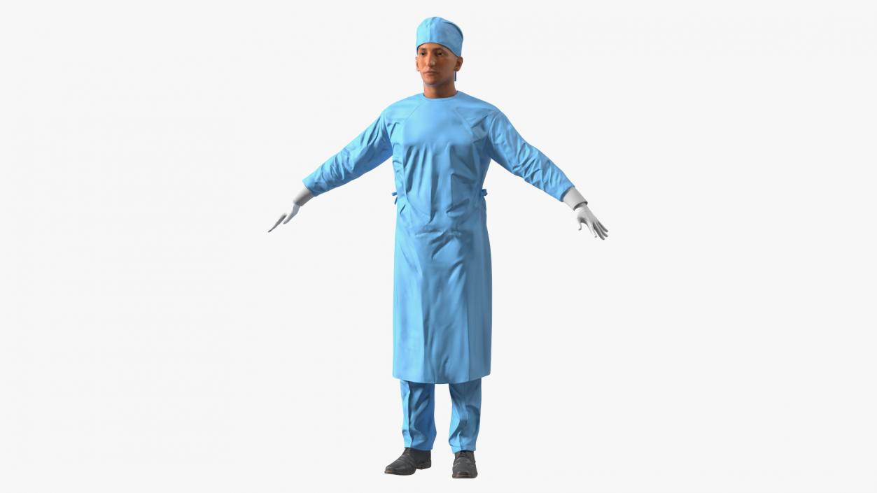 Male Surgeon 2 3D model