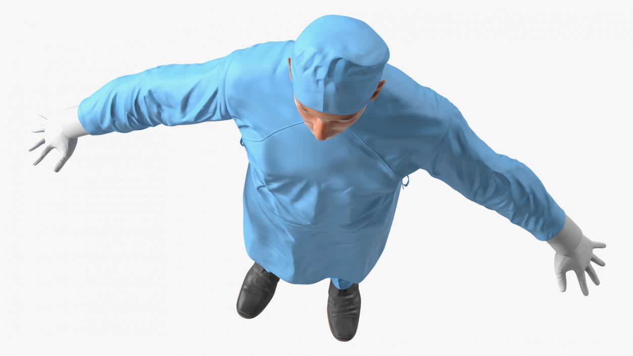 Male Surgeon 2 3D model