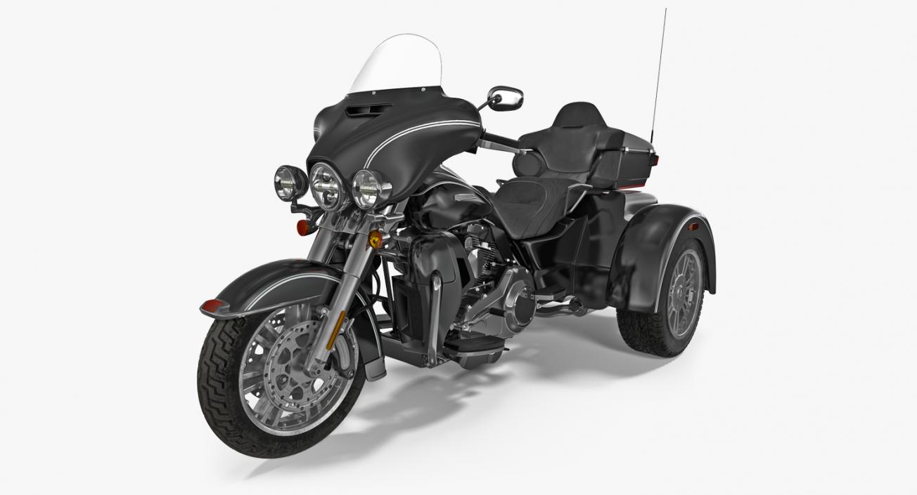 3D model Harley Davidson Tri Glide 2016