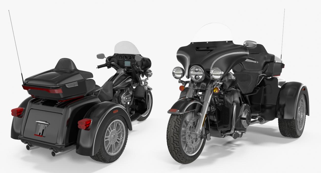 3D model Harley Davidson Tri Glide 2016