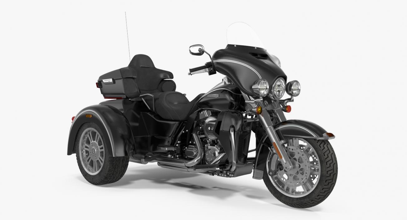 3D model Harley Davidson Tri Glide 2016