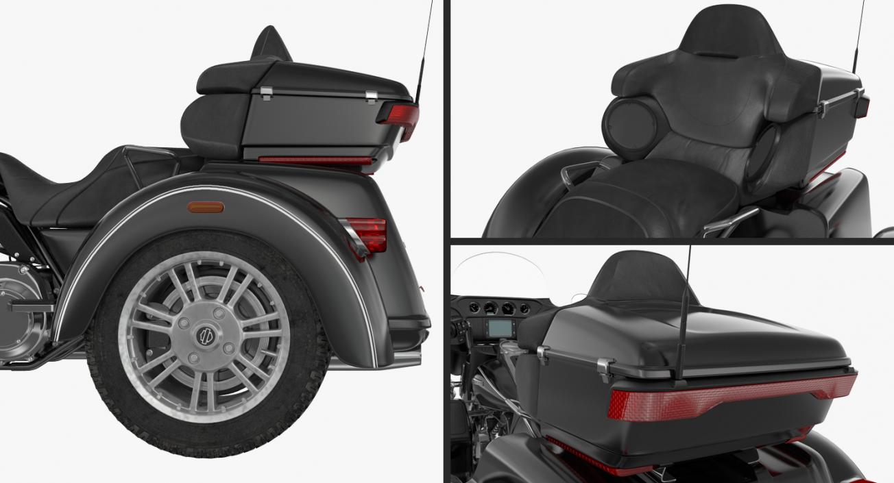 3D model Harley Davidson Tri Glide 2016