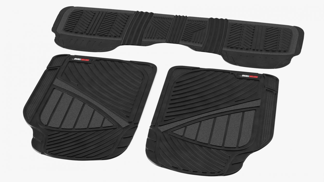 3D Rubber Car Floor Mats Motor Trend model