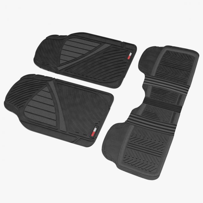 3D Rubber Car Floor Mats Motor Trend model