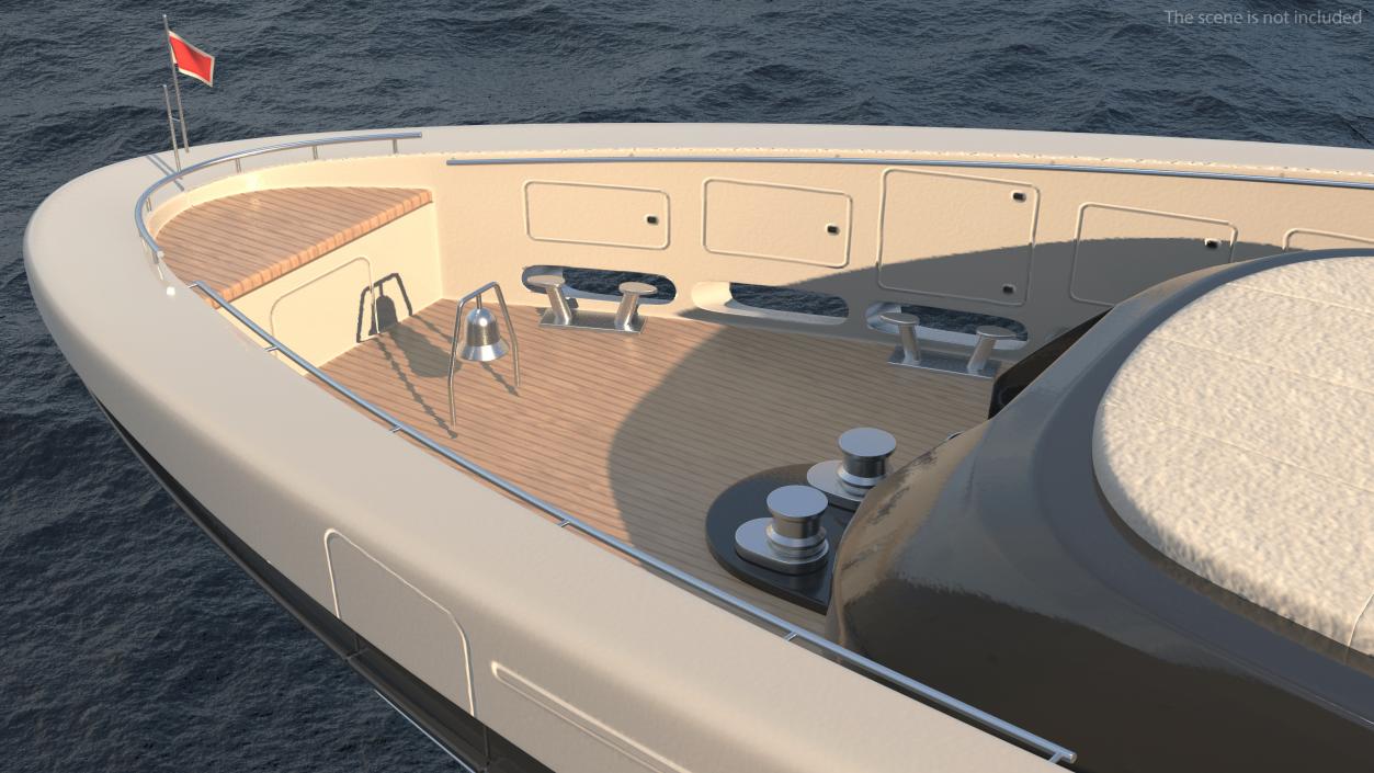 3D Bliss Motor Mega Yacht for Travel model