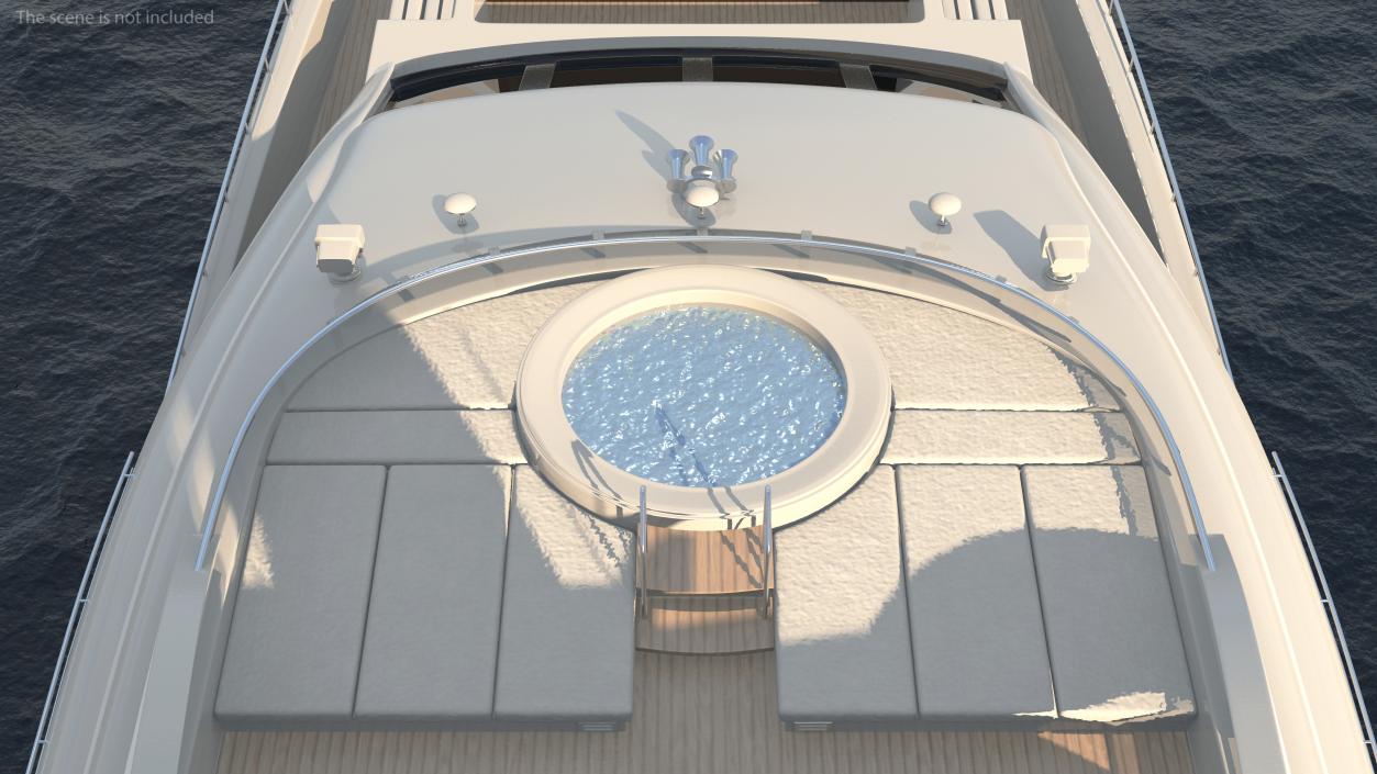 3D Bliss Motor Mega Yacht for Travel model