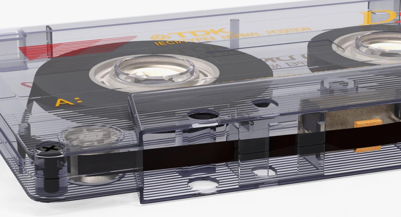 3D Portable Boombox and Audio Cassette Collection