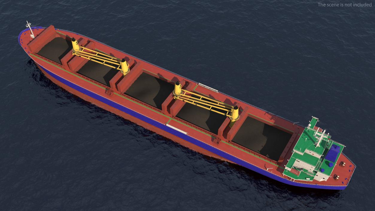 Marine Cargo Ship 3D