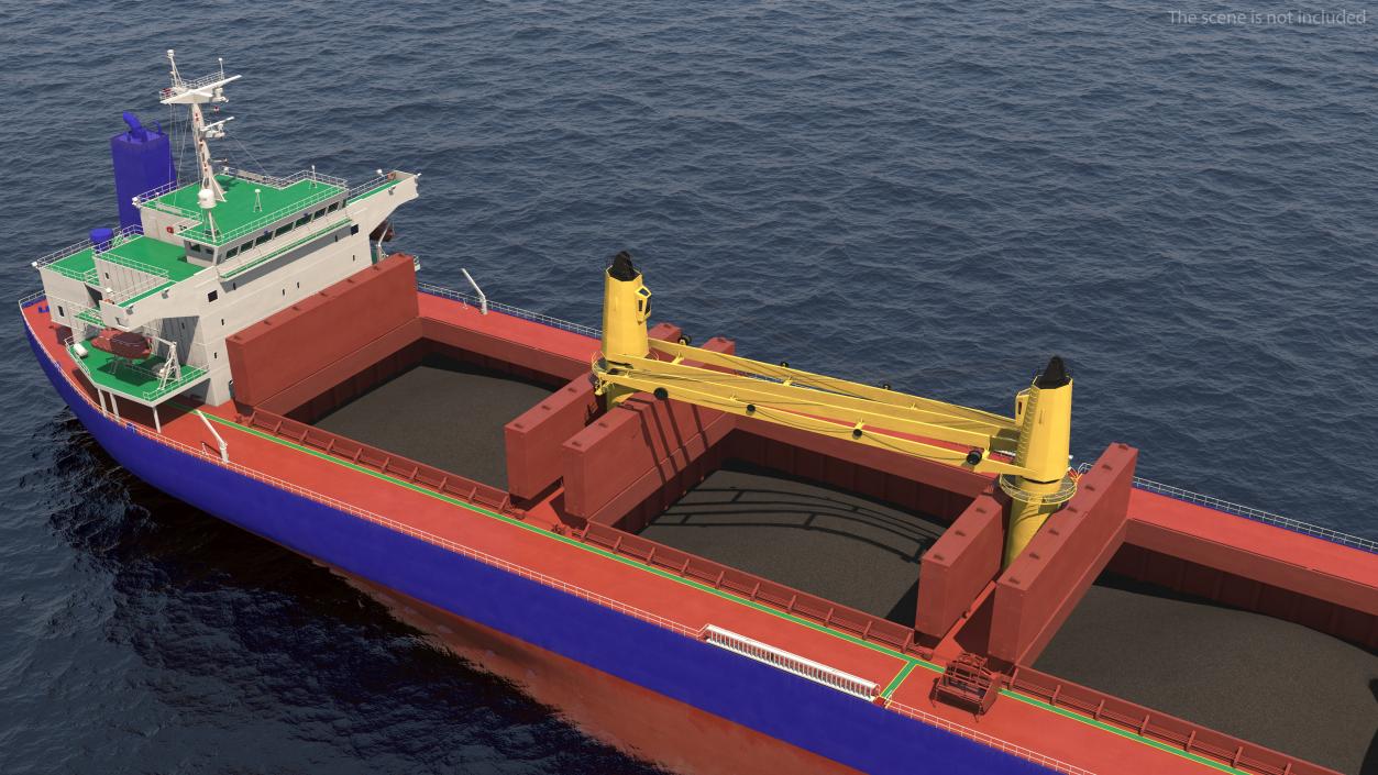 Marine Cargo Ship 3D