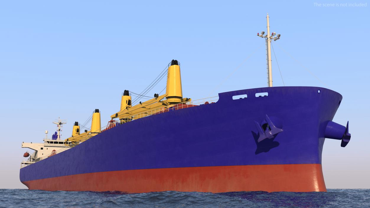 Marine Cargo Ship 3D