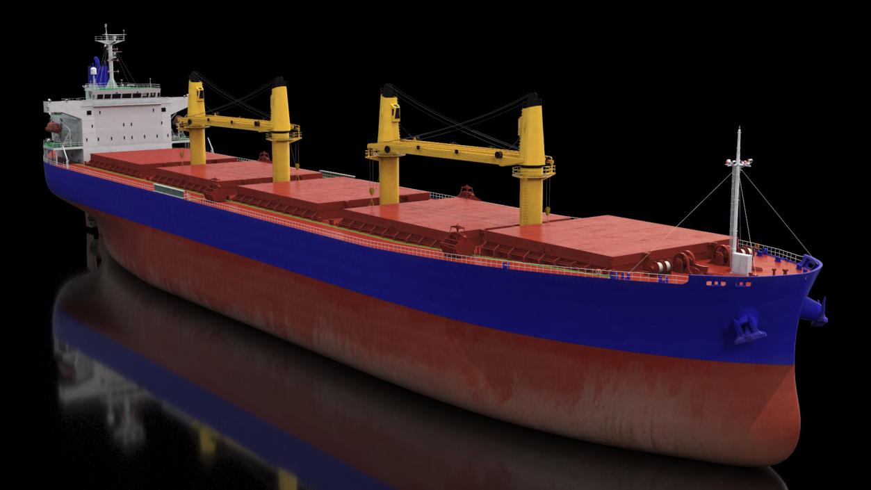 Marine Cargo Ship 3D