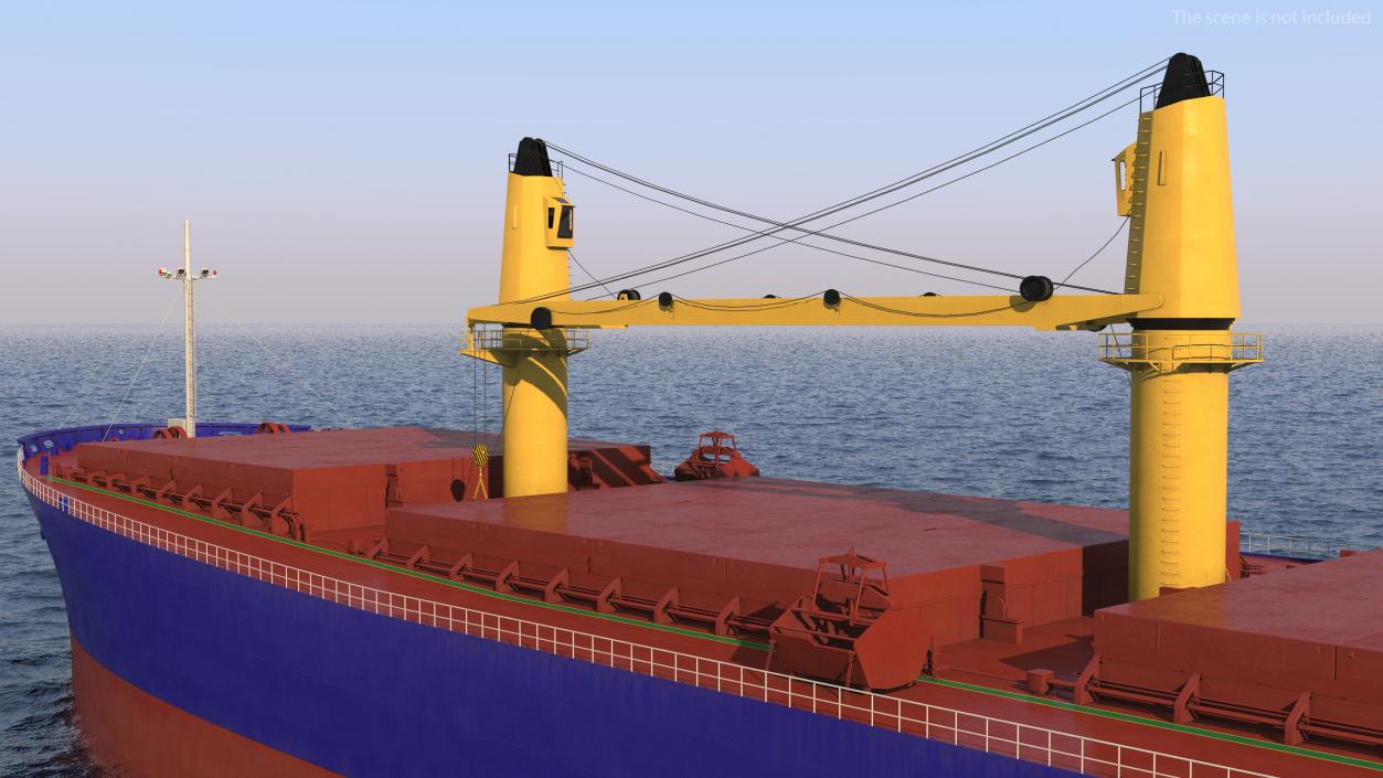 Marine Cargo Ship 3D