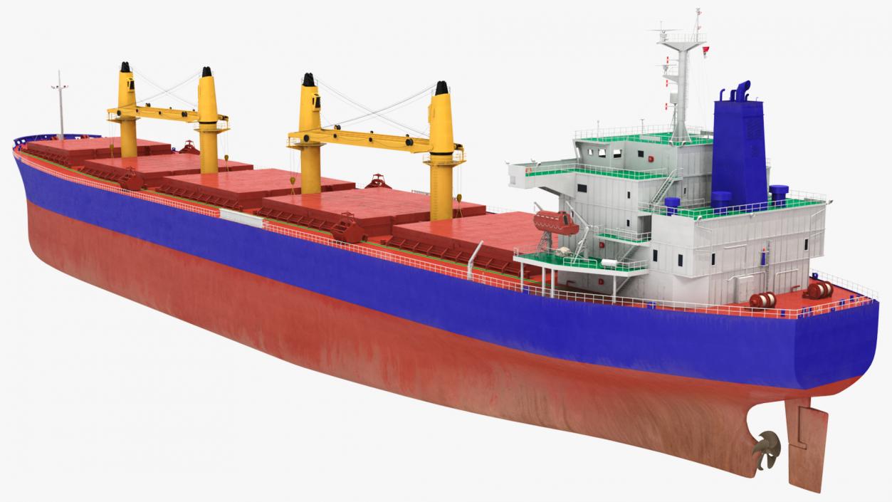 Marine Cargo Ship 3D