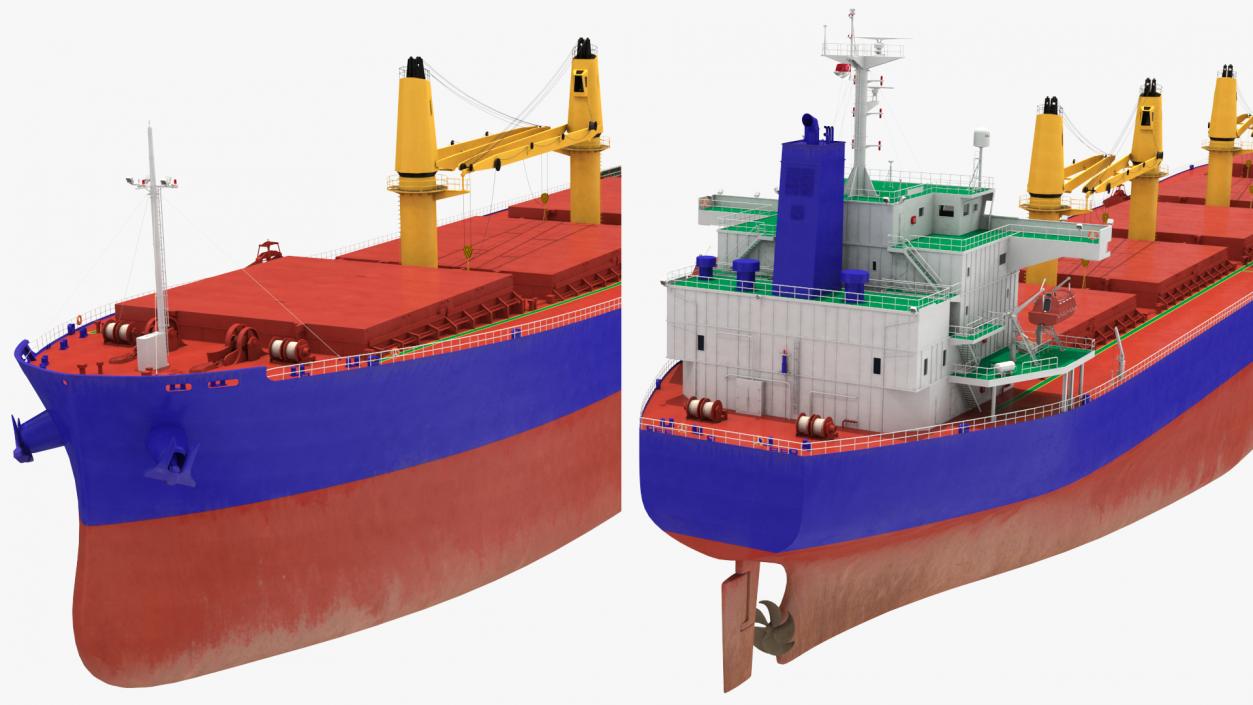 Marine Cargo Ship 3D