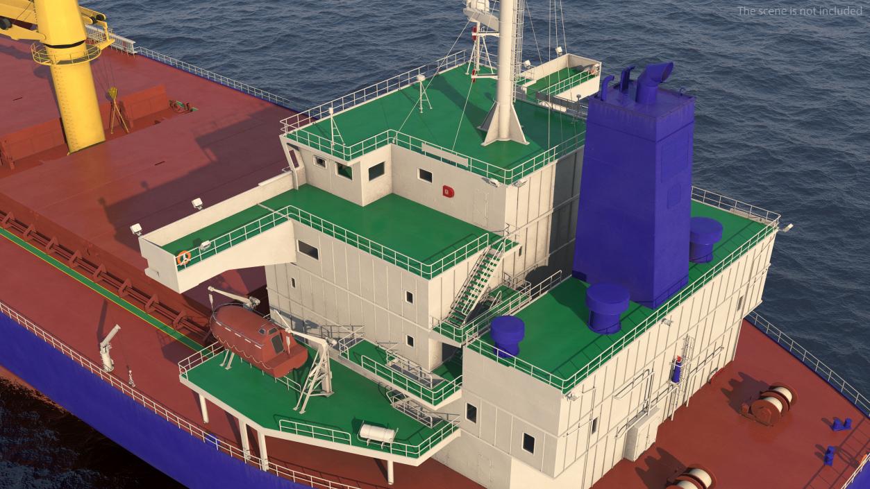 Marine Cargo Ship 3D