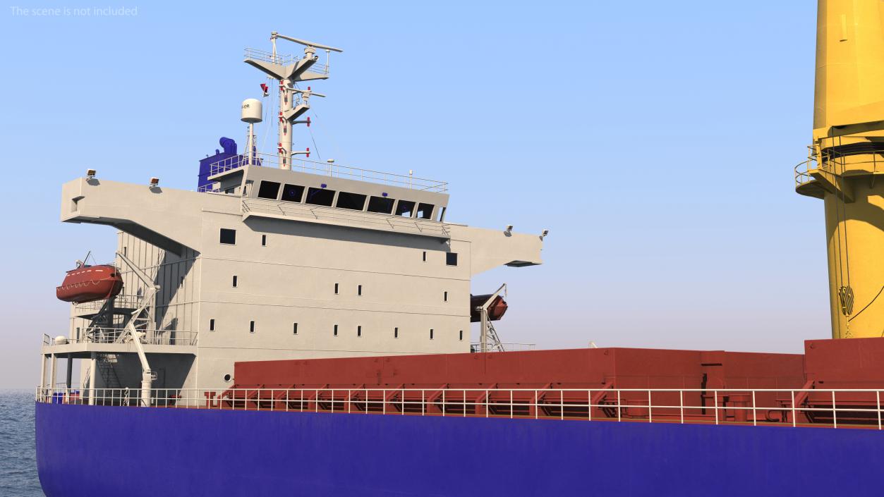 Marine Cargo Ship 3D