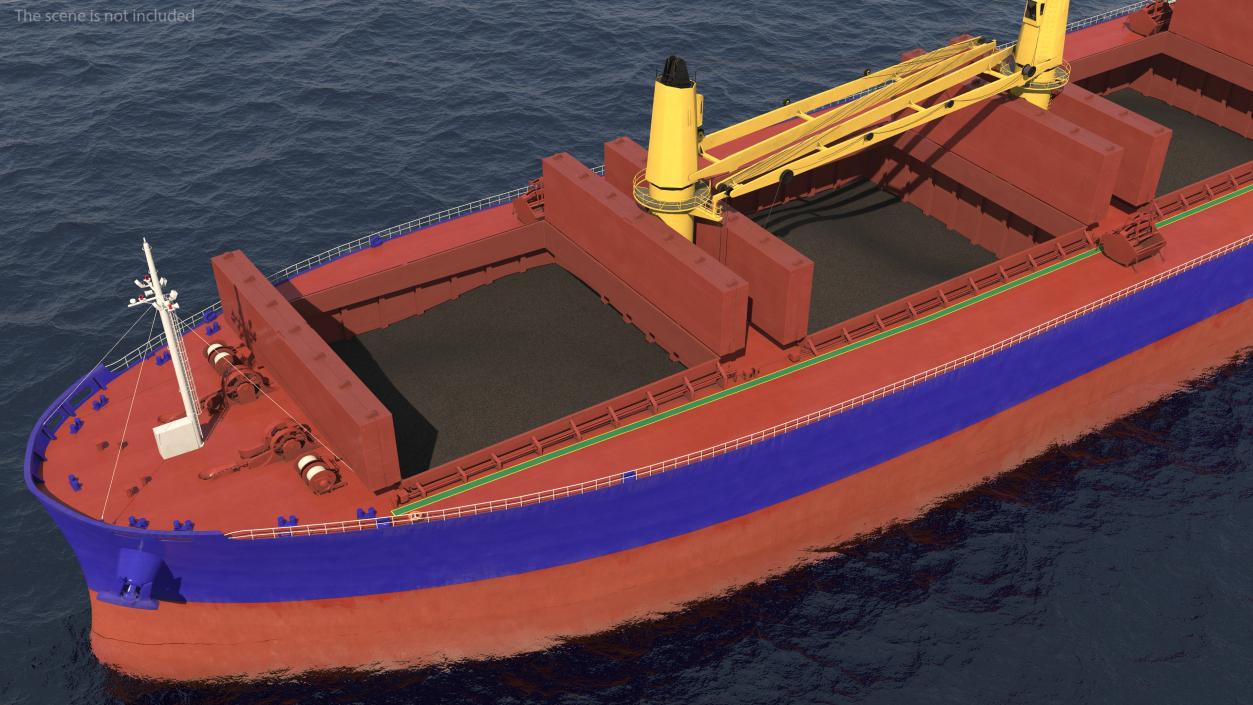 Marine Cargo Ship 3D