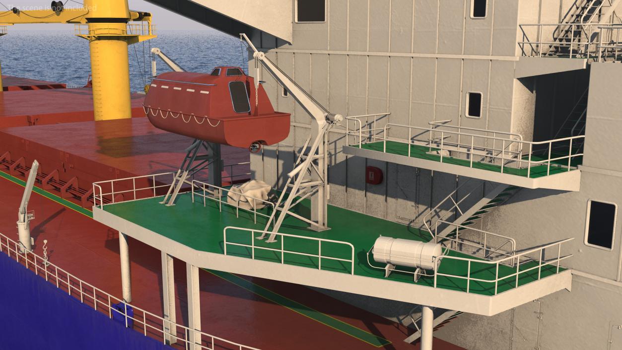 Marine Cargo Ship 3D