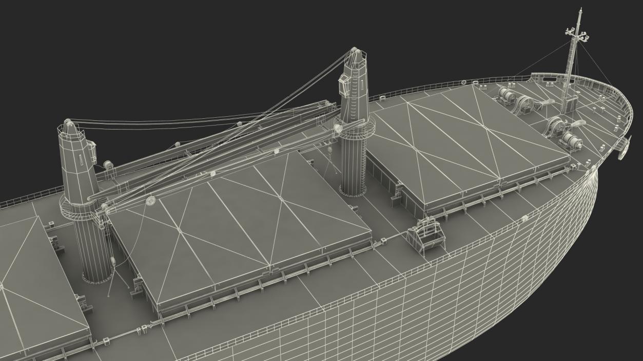 Marine Cargo Ship 3D