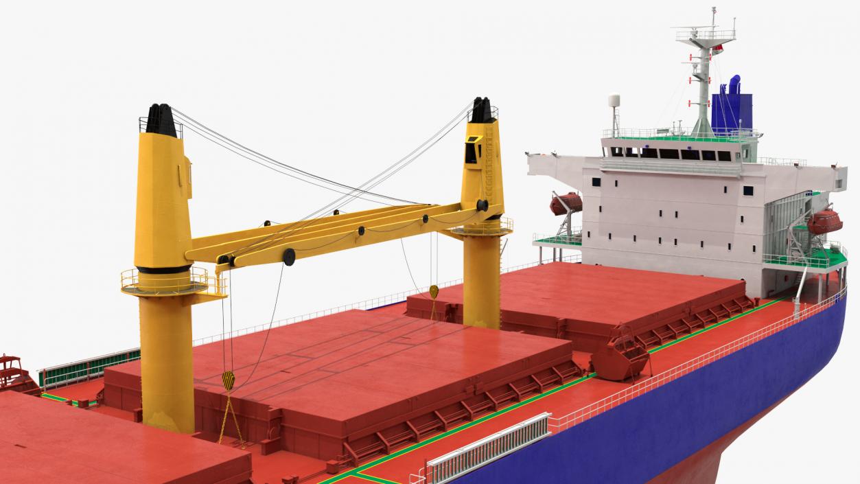 Marine Cargo Ship 3D