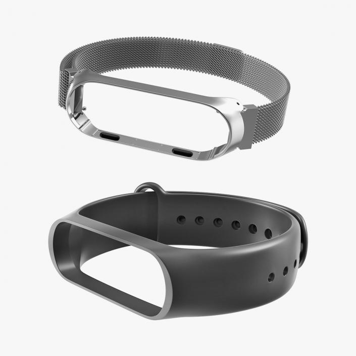 3D model Mi Band Straps Collection